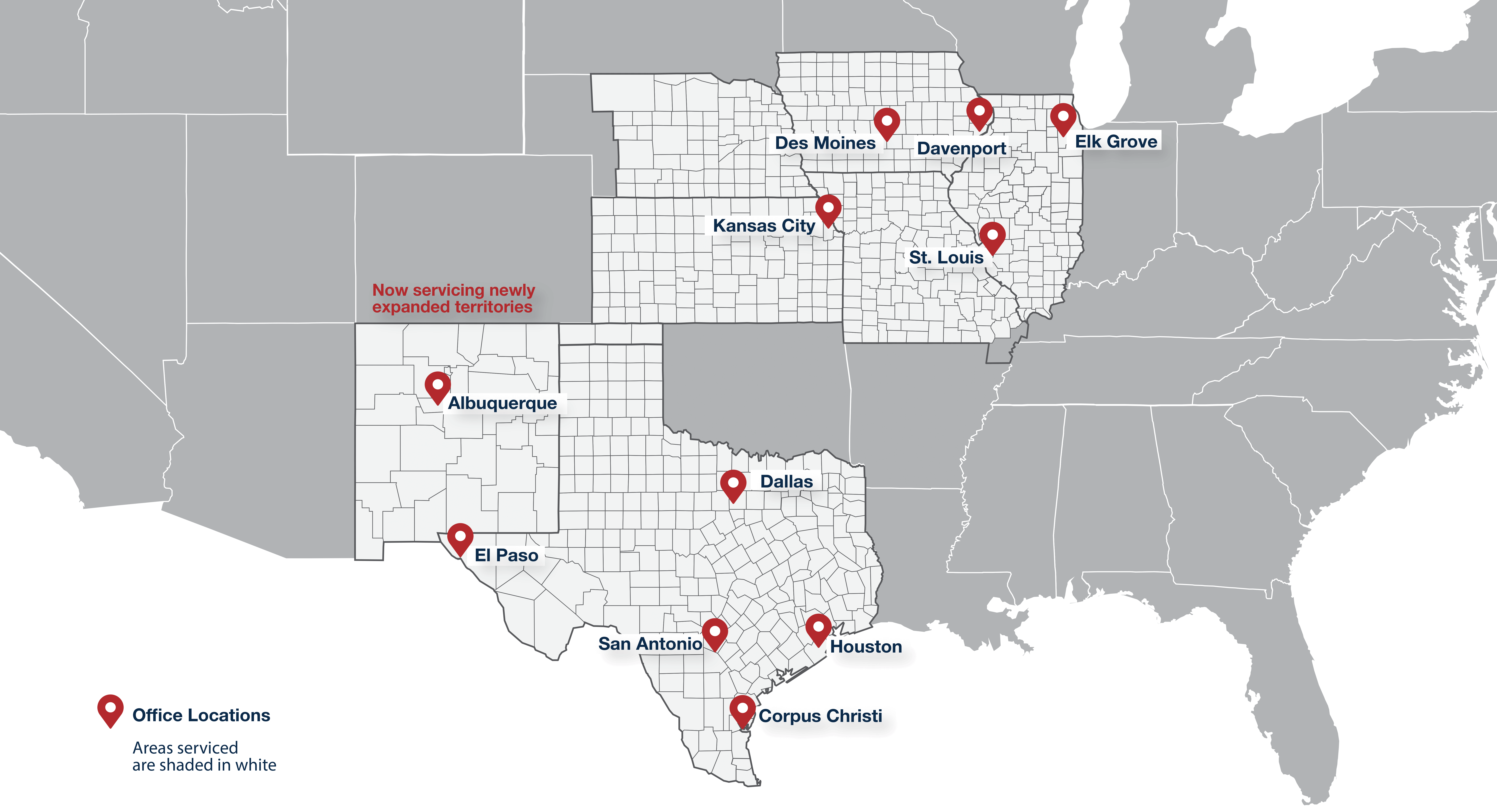 CBSS Locations Map
